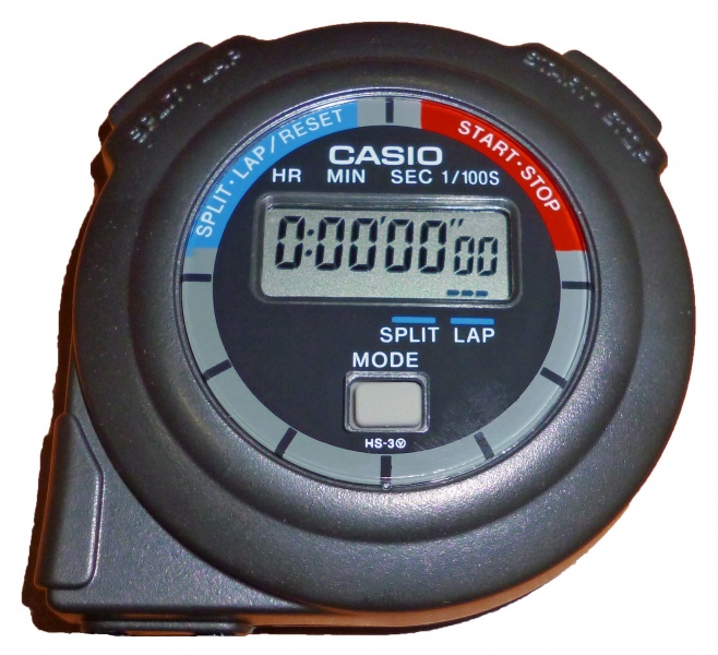 cronometro casio